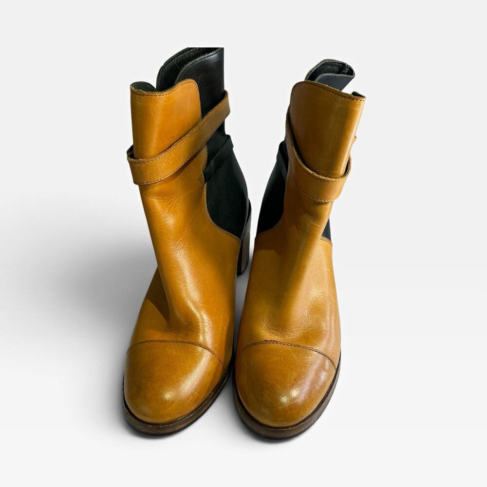 Wolverine 1000 Mile x Samantha Pleet Leather Bootie Brown/Black 9B EU 40